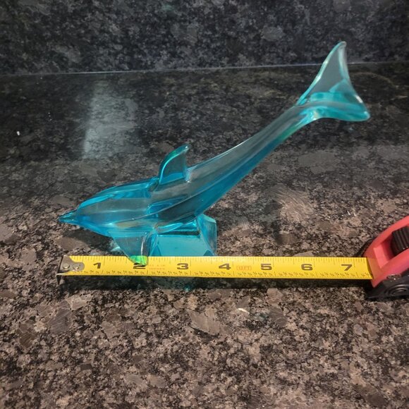 Vintage Murano Glass Dolphin Figurine 1960s Art Italy Formia Zanetti? - Picture 9 of 10